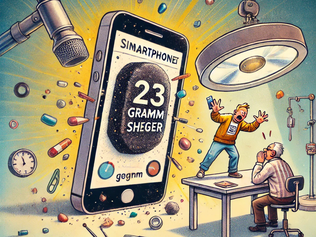 Das Drama der 23 Gramm – Ein Smartphone, das mich in die Knie zwingt!