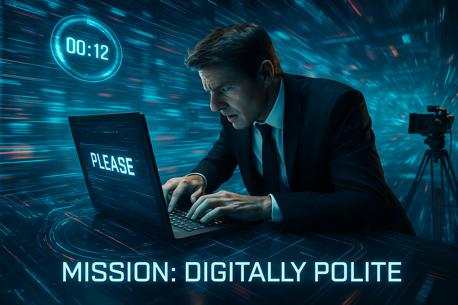 Bitte. Danke. Download abgeschlossen. – Digitale Höflichkeit im Gespräch mit gefühllosen Blechköpfen